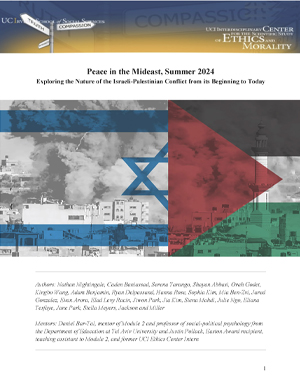 Peace in the Middle East - Exploring the Nature of the Israeli-Palestinian Conflict from its Beginning to Today paper thumbnail